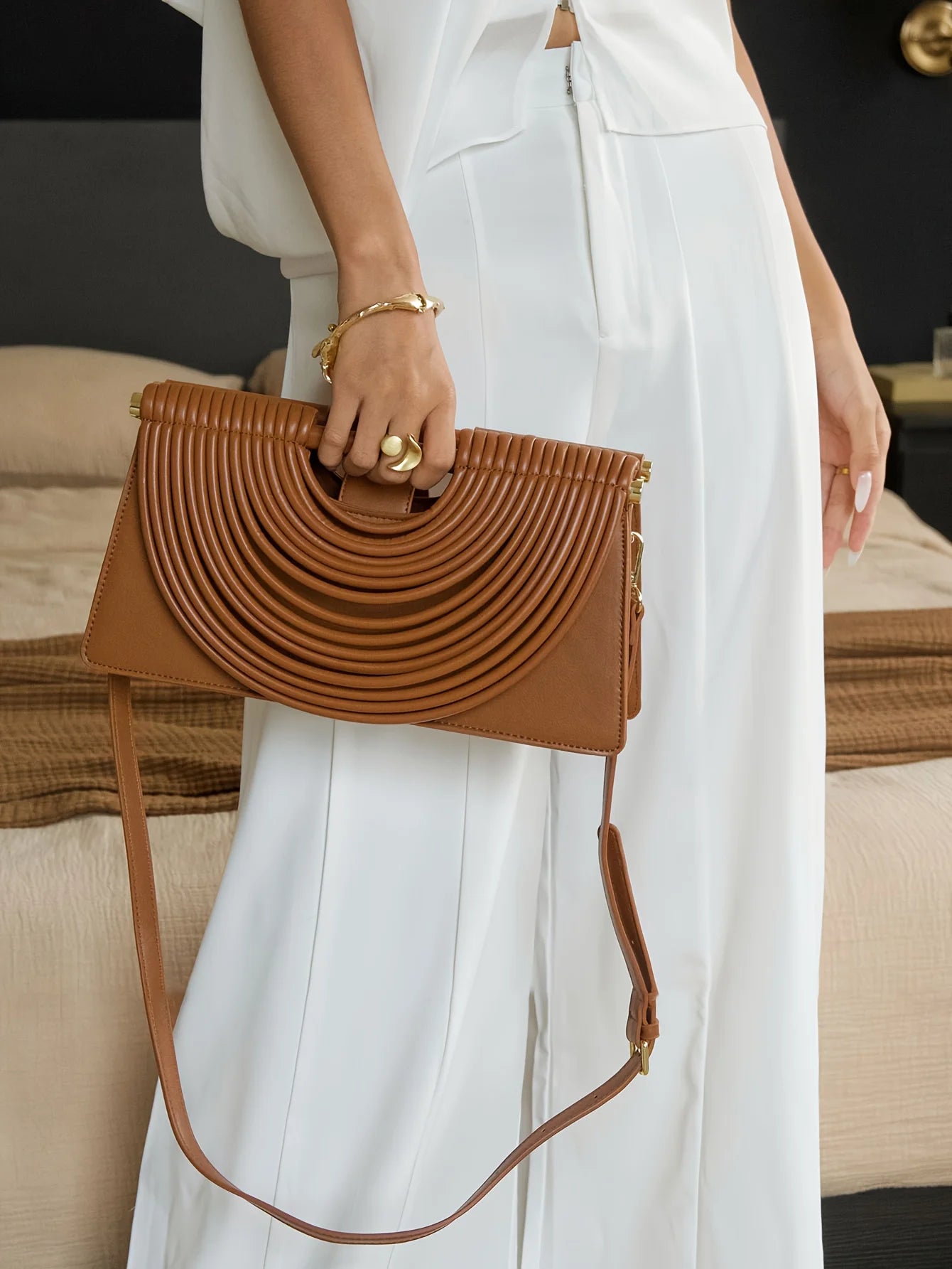 Handbags for Women 2025 New Gold Luxury Designer Brand Handwoven Noodle Bags Leather Pulled Hobo Silver Evening Clutch Chic