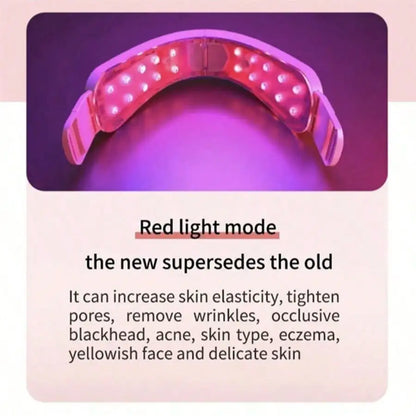 5-Mode 12-Intensity Face Massager, Vibration Lifting & Heating Double Chin V-Shape Massager, Smart Skin Tightening Device, Ideal Holiday Gift For Women