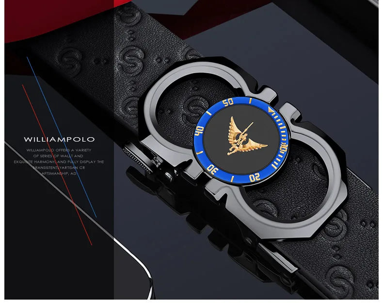 Men's fashionable automatic buckle waistband, casual belt, personalized and versatile, high-end belt
