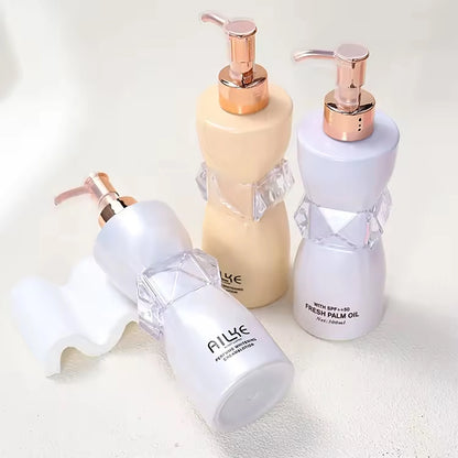AILKE Collagen Whitening Body Lotion, Intense Moisturizing Cream for Women, Reduce Dark Spots, Melanin, With Nicotinamide