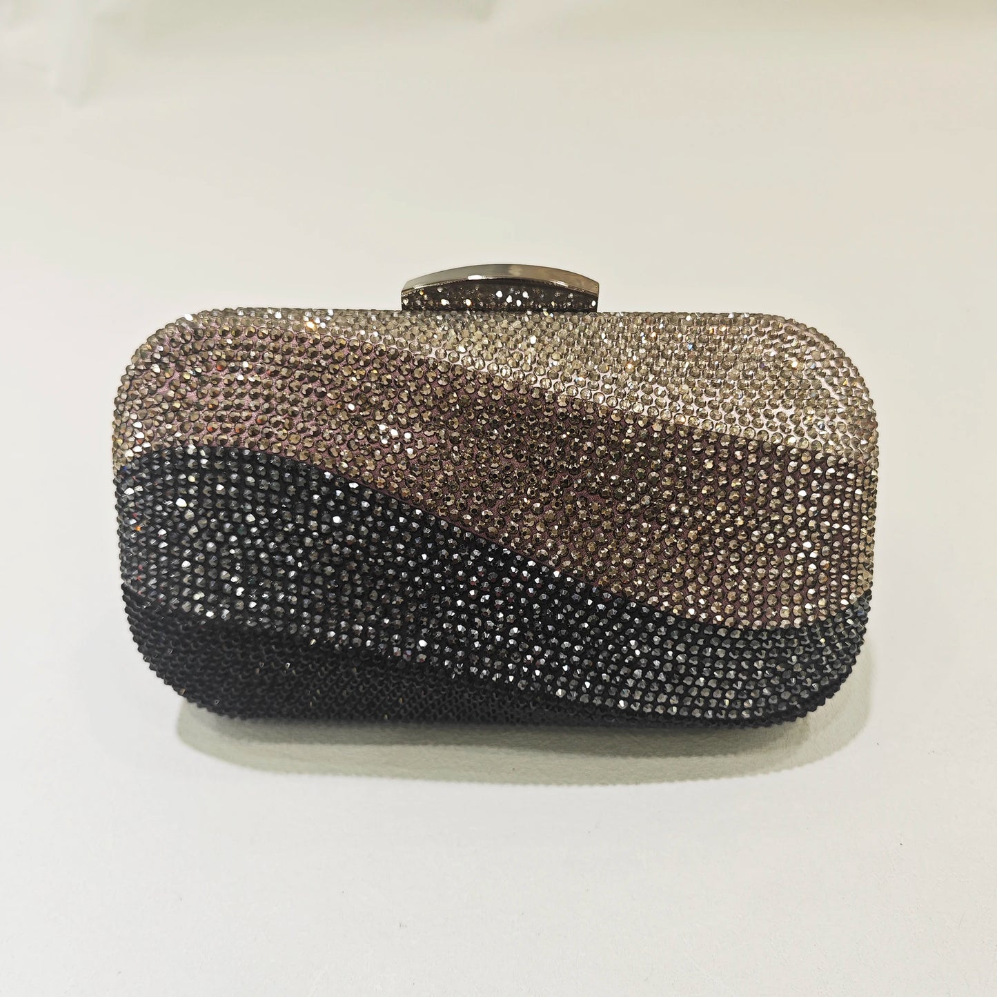 Women Blue/Pink/Green/GOLD Crystal Clutch Evening Bags Metal Hollow Box Minaudiere Handbag Bridal Purse Wedding Party Clutches
