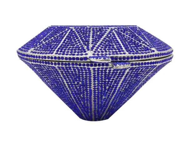 XIYUAN Newest Diamond ring shape bag Luxury Diamonds Clutch Bags Women Prom Evening Bags Designer Handbags clutch purse wallet