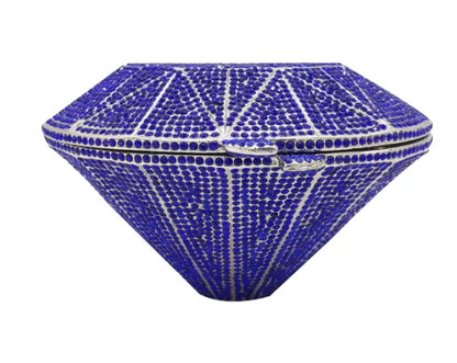 XIYUAN Newest Diamond ring shape bag Luxury Diamonds Clutch Bags Women Prom Evening Bags Designer Handbags clutch purse wallet
