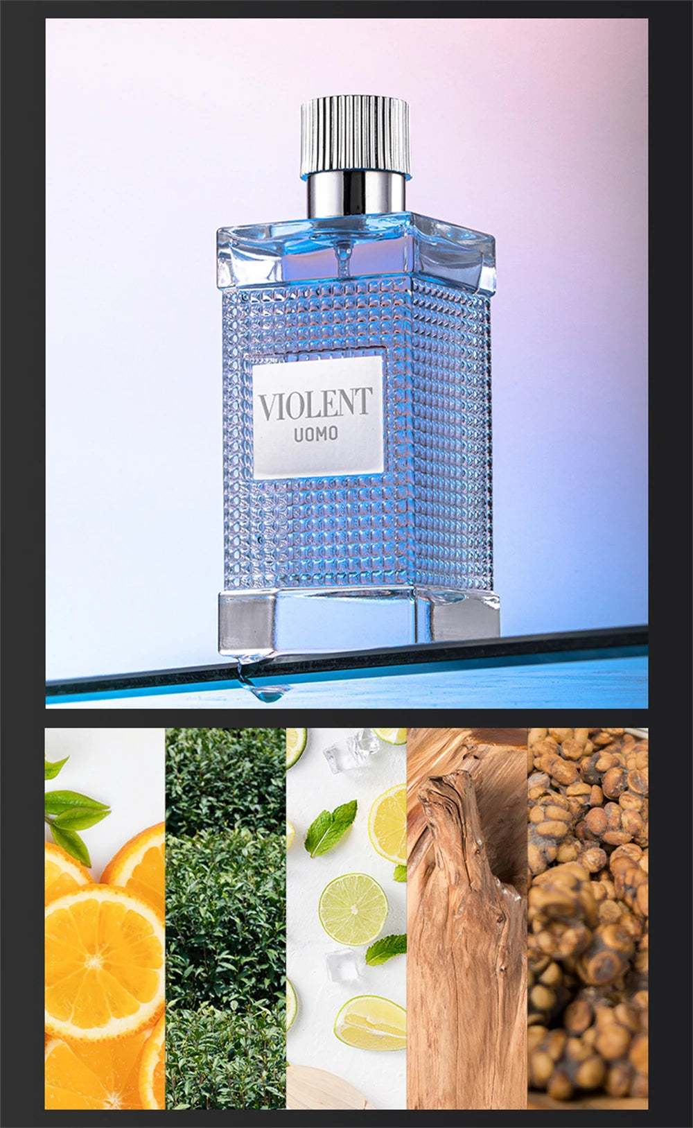 High Quality Perfume Men 100ml Lasting Plant Floral Scent Spray Pheromone Perfumes Hombre Fascination Cologne Mens Parfums Homme