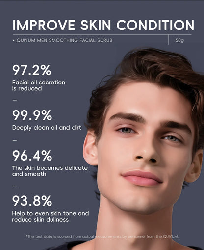 Men's Smooth Facial Scrub 50g Cleansing Pores Men's Skin Care Products